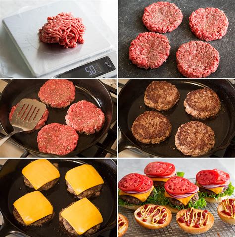 how to make hamburgers on the gas stove top